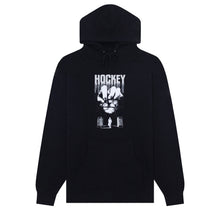 Load image into Gallery viewer, Hockey &quot;Exit Overload&quot; Hoodie // Black
