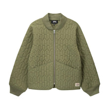 Load image into Gallery viewer, Stussy &quot;S Quilted Liner&quot; Jacket // Olive
