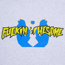 Load image into Gallery viewer, Fucking Awesome “High Ground&quot; Hoodie // Heather Grey
