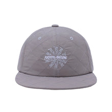 Load image into Gallery viewer, Fucking Awesome &quot;Quilted Spiral&quot; 6-panel Hat // Grey
