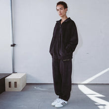 Load image into Gallery viewer, Fucking Awesome &quot;Croc Velour&quot; Trackpant // Black
