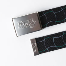 Load image into Gallery viewer, Dime “Wave Chakered“ Belt // Black
