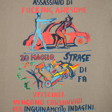 Load image into Gallery viewer, Fucking Awesome &quot;Car Explosion&quot; Tee // Khaki
