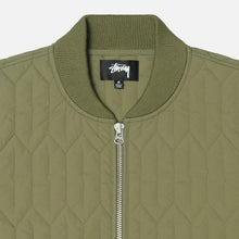 Load image into Gallery viewer, Stussy &quot;S Quilted Liner&quot; Jacket // Olive
