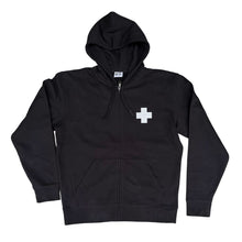 Load image into Gallery viewer, 242 &quot;Pharmafia&quot; Hoodie Zip // Black
